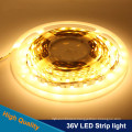 Waterproof 12V 80RA CRI warm White 2700K High Lumen 5050 SMD Led Strip